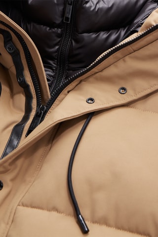 Doudoune à capuche - Beige