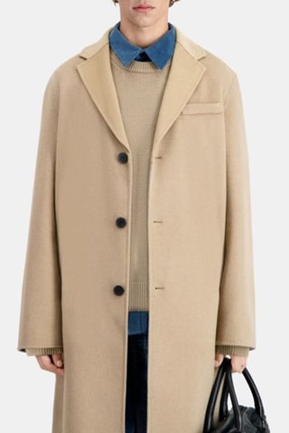 Manteau en laine - Camel