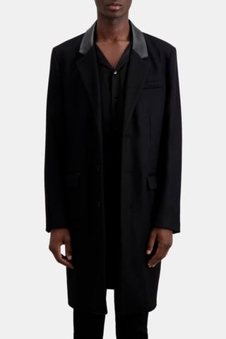 Manteau en laine - Noir