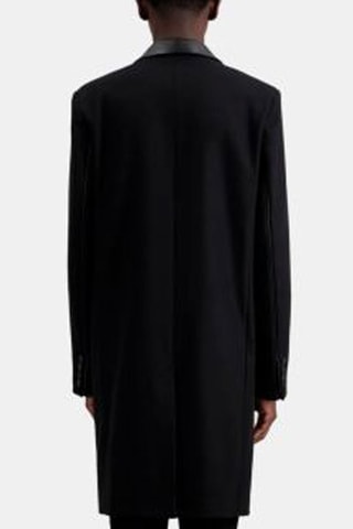 Manteau en laine - Noir