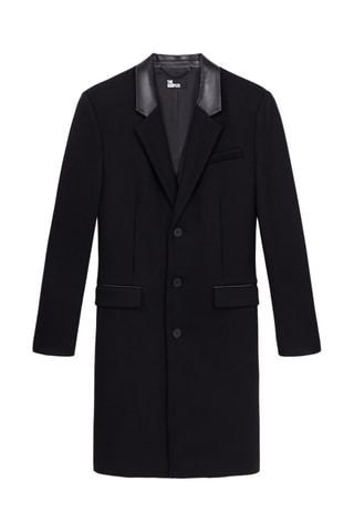 Manteau en laine - Noir