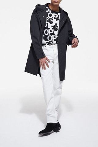 Parka à capuche Noir