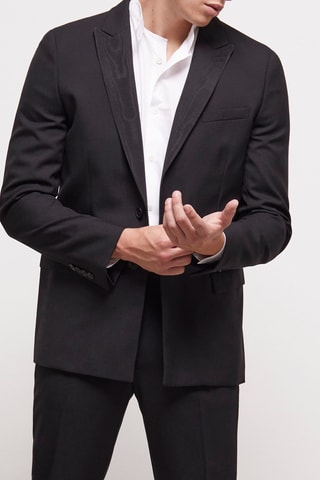 Veste en laine - Noir 