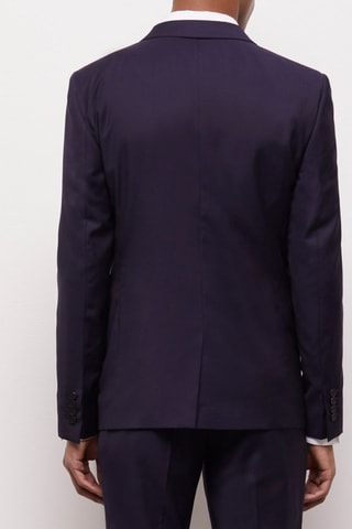 Veste en laine - Bleu marine 