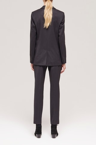 Veste en laine - Noir et gris