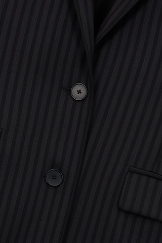 Veste en laine - Noir et gris