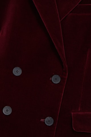 Veste de costume en velours - Bordeaux