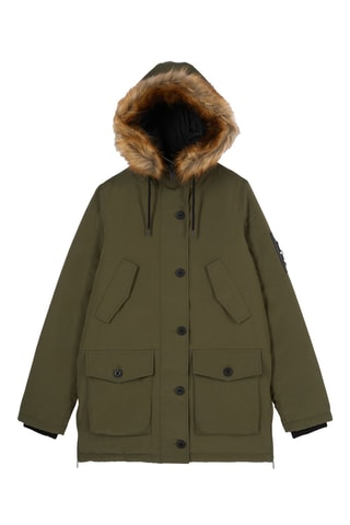 Parka à capuche - Kaki