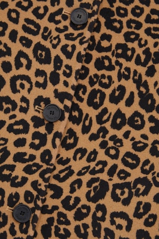 Surchemise en laine - Marron et noir