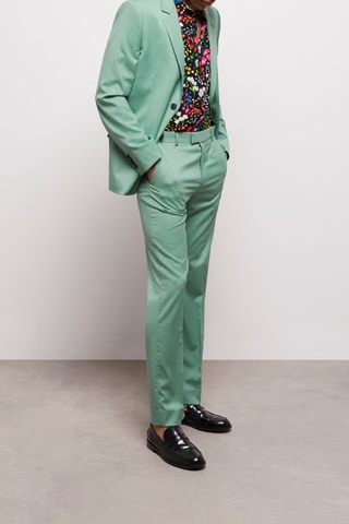 Veste en laine - Vert clair 