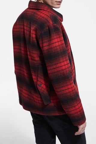 Veste en laine Rouge