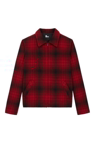 Veste en laine Rouge