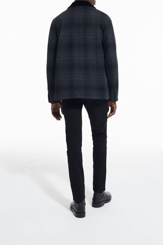 Veste en laine Gris foncé