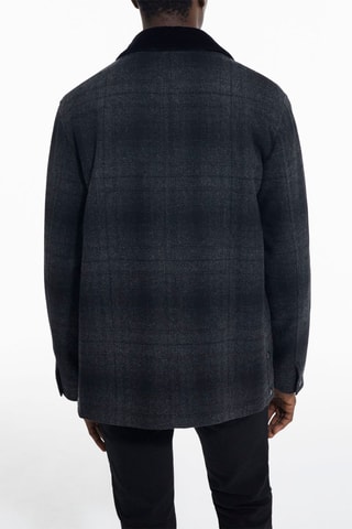 Veste en laine Gris foncé