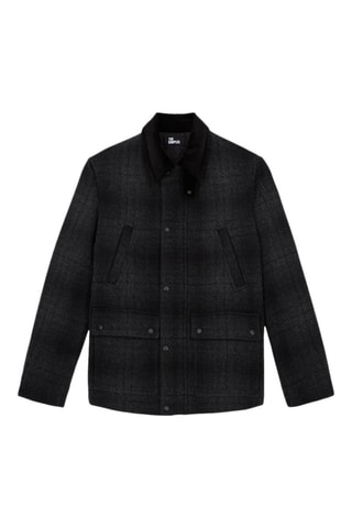 Veste en laine Gris foncé