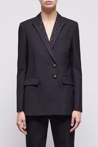 Veste en laine - Noir
