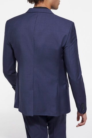 Veste en laine Bleu foncé