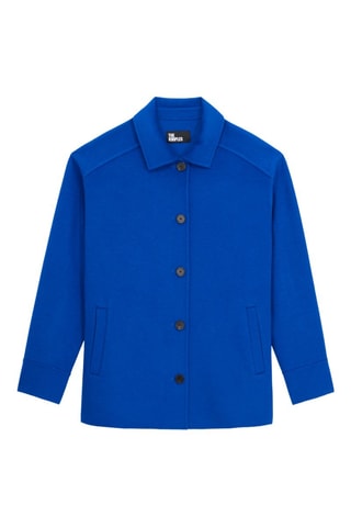Veste en laine - Bleu