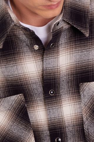 Surchemise - Noir et gris