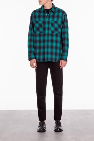 Surchemise - Noir et vert