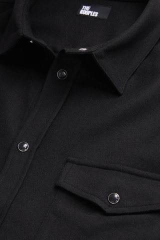 Surchemise en laine - Noir