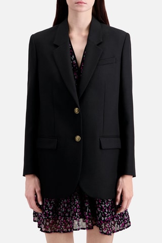 Veste en laine - Noir