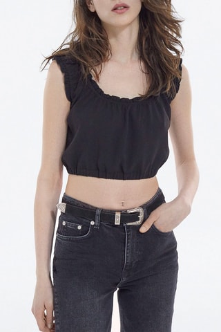 Crop top - Noir