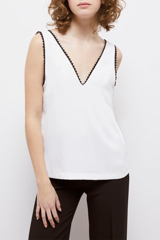 Top - Blanc