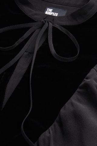 Blouse en soie - Noir