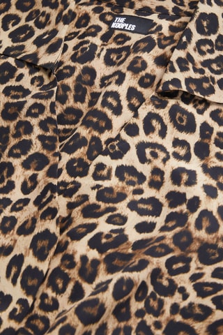 Robe fourreau en soie - Beige