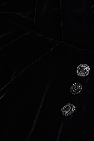 Robe portefeuille - Noir