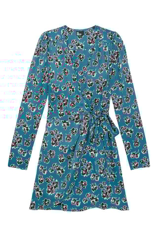 Robe patineuse - Bleu
