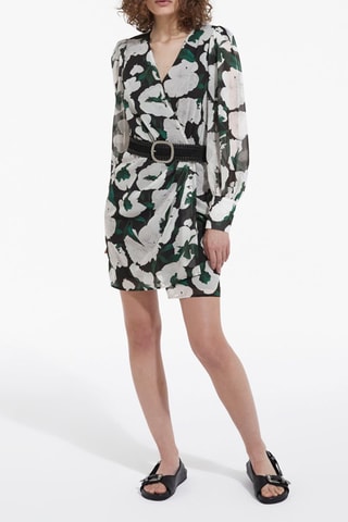 Robe portefeuille Écru