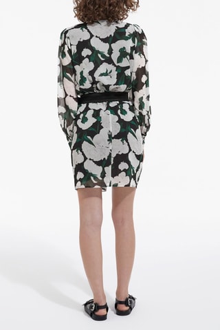 Robe portefeuille Écru