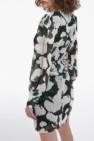 Robe portefeuille Écru