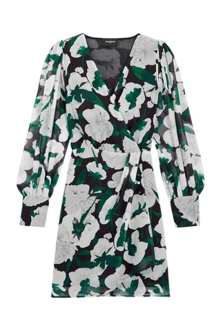 Robe portefeuille Écru