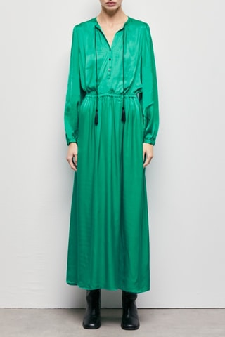 Robe longue - Vert