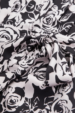 Robe portefeuille - Noir