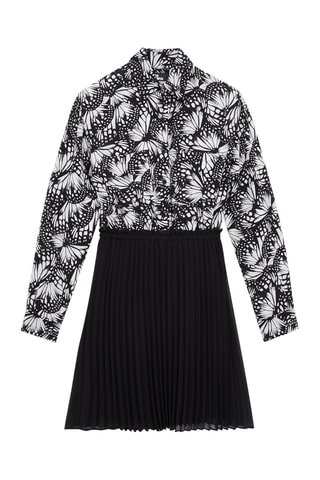 Robe trompe-l’œil – Noir