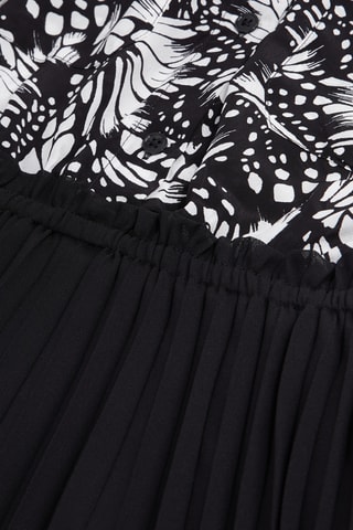 Robe trompe-l’œil – Noir