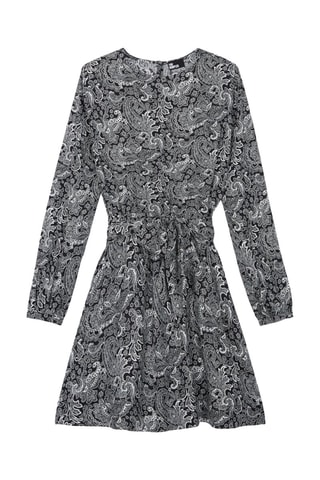 Robe patineuse - Noir et blanc