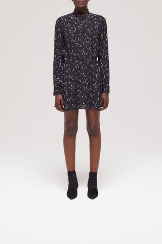 Robe patineuse - Noir et blanc