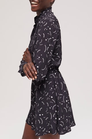 Robe patineuse - Noir et blanc