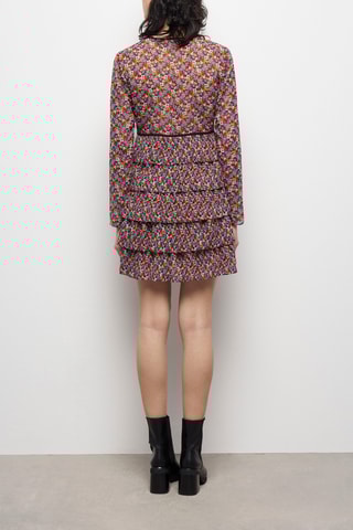 Robe volantée - Multicolore