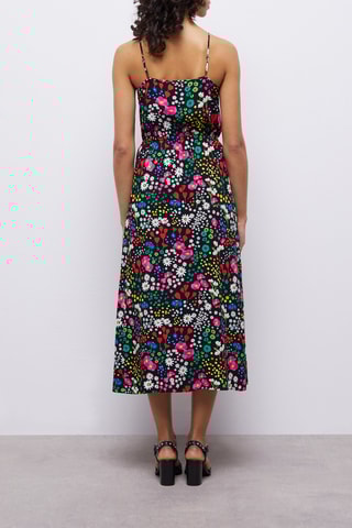 Robe midi - Multicolore