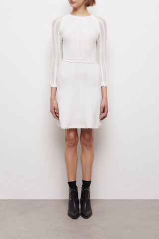 Robe patineuse - Blanc