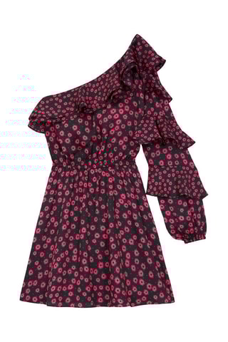 Robe asymétrique - Rose