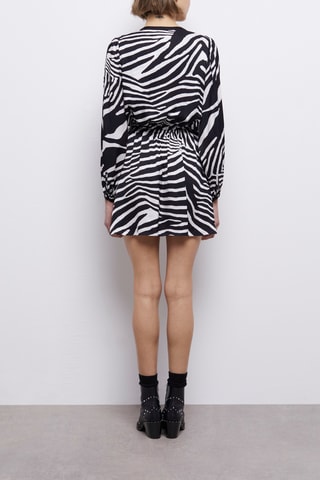 Robe patineuse - Noir et blanc