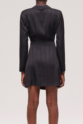 Robe portefeuille - Noir