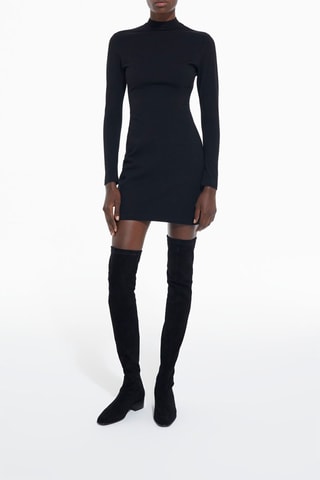 Robe fourreau - Noir